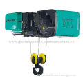 Electric wire rope hoist with IP55 motor